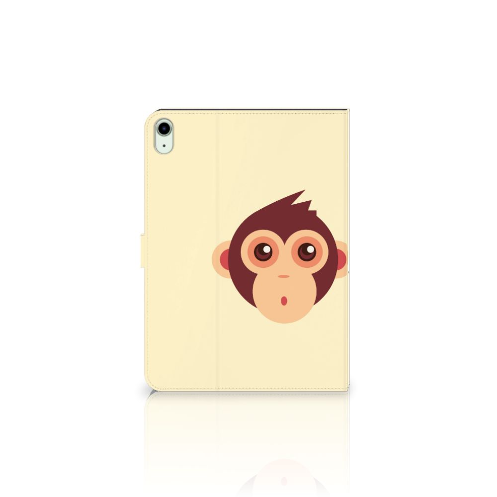 iPad Air (2020-2022) 10.9 inch Hippe Tablet Hoes Monkey