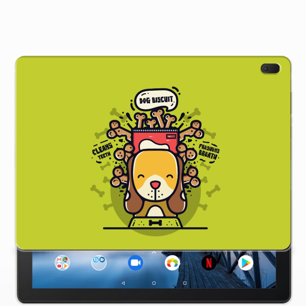 Lenovo Tab E10 Tablethoesje Design Doggy Biscuit