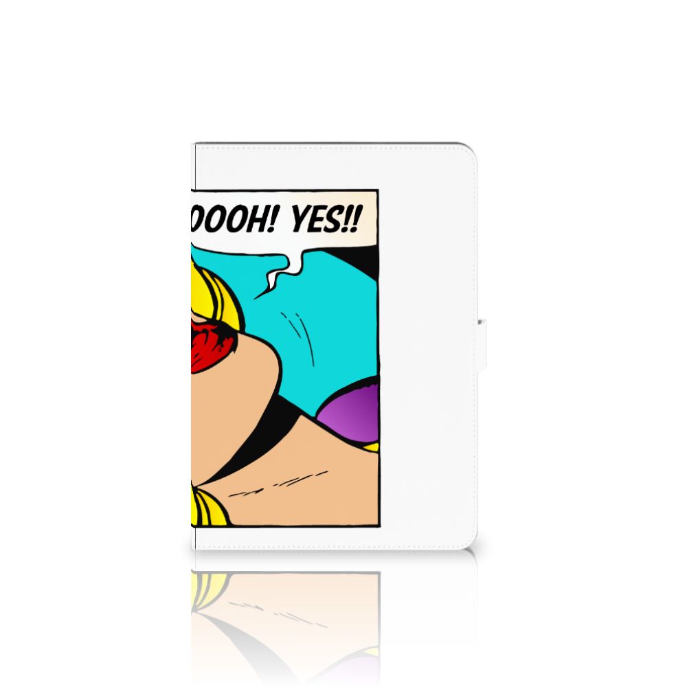 Lenovo Tab E10 Tablet Hoes met standaard Popart Oh Yes