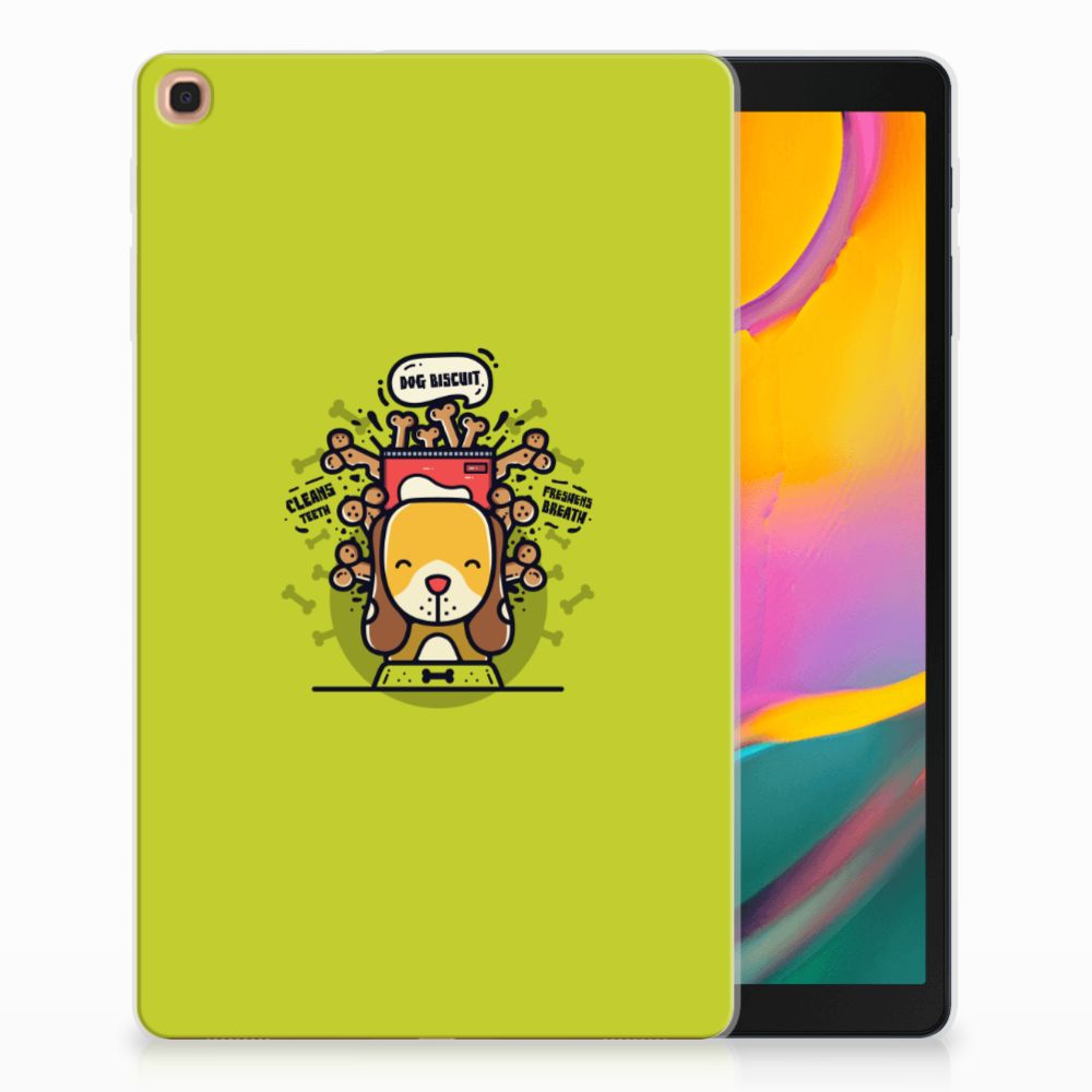 Samsung Galaxy Tab A 10.1 (2019) Tablethoesje Design Doggy Biscuit