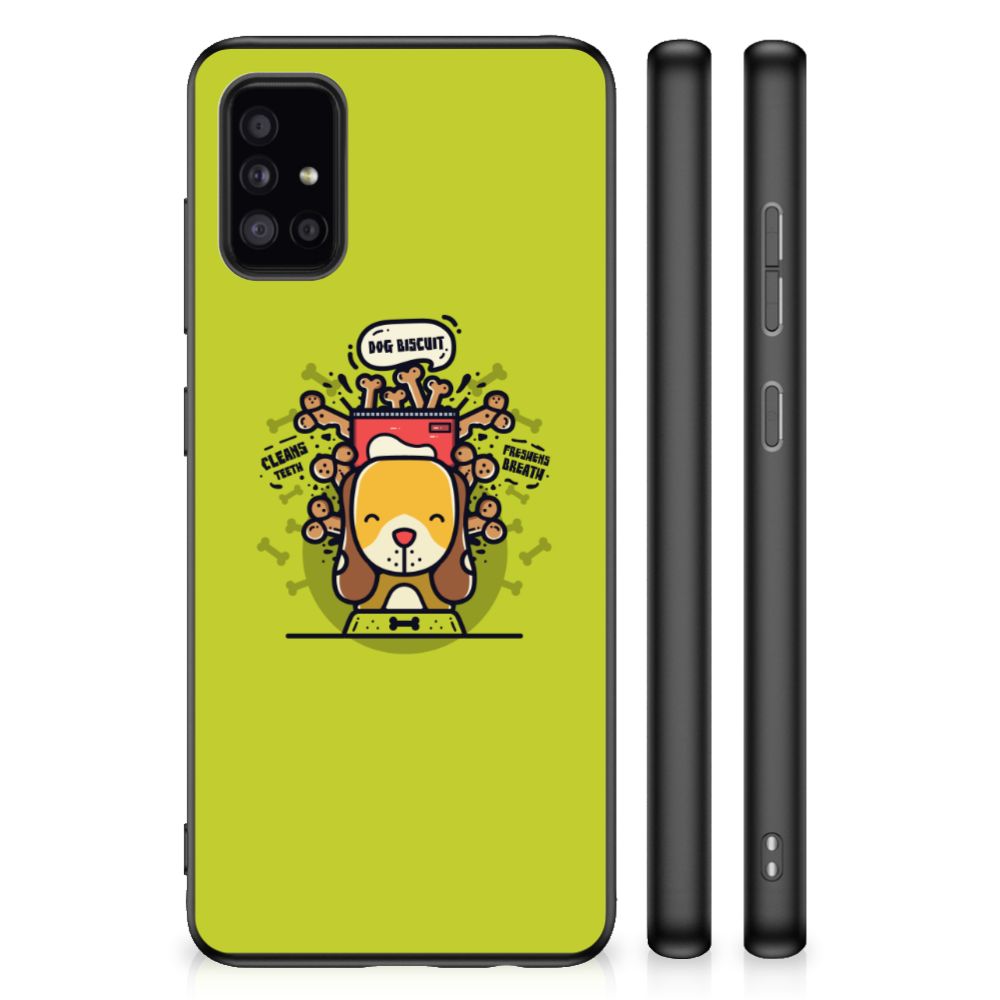 Samsung Galaxy A51 Bumper Hoesje Doggy Biscuit