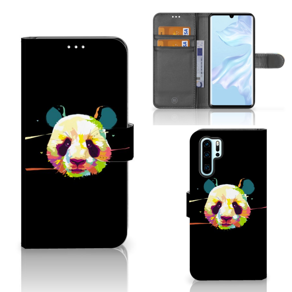 Huawei P30 Pro Leuk Hoesje Panda Color
