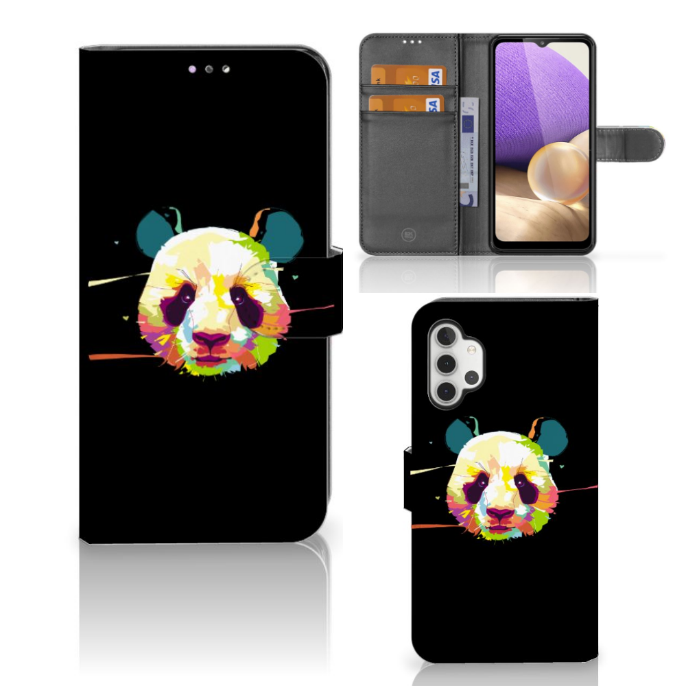 Samsung Galaxy A32 4G Leuk Hoesje Panda Color