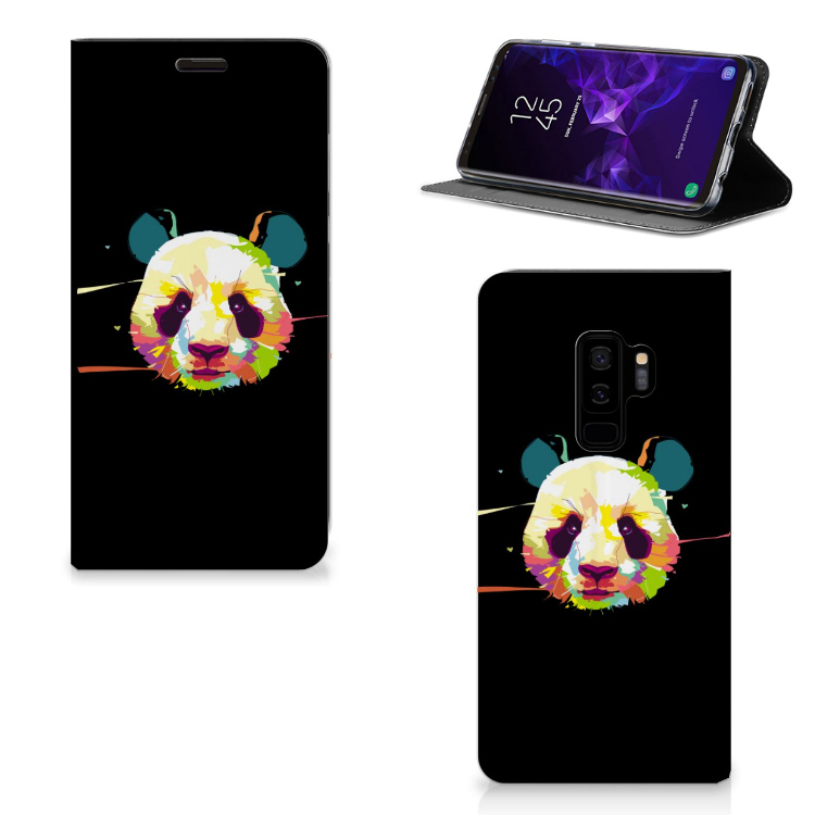 Samsung Galaxy S9 Plus Standcase Hoesje Design Panda Color