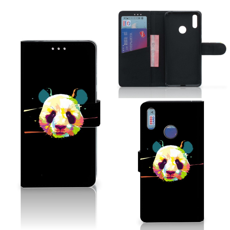 Huawei Y7 (2019) Leuk Hoesje Panda Color
