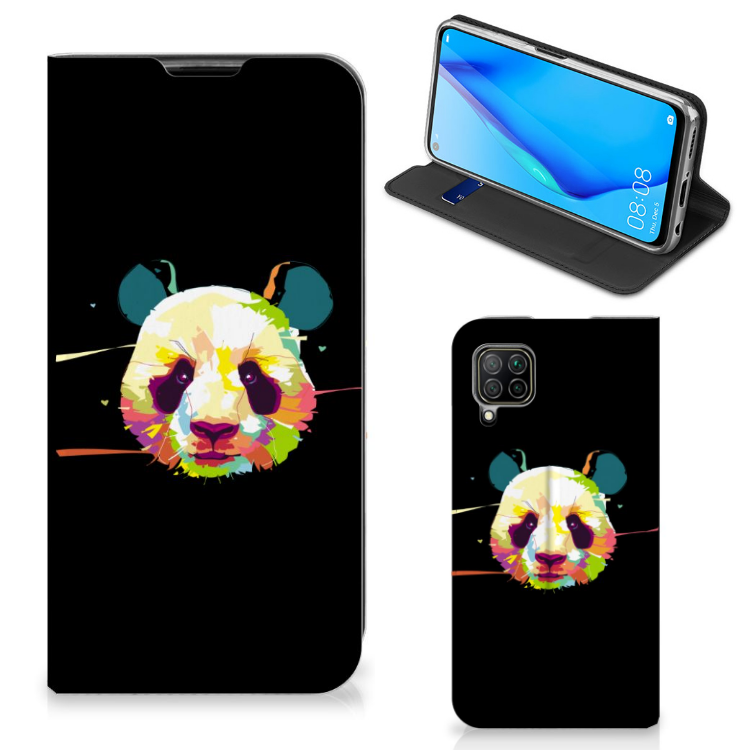 Huawei P40 Lite Magnet Case Panda Color