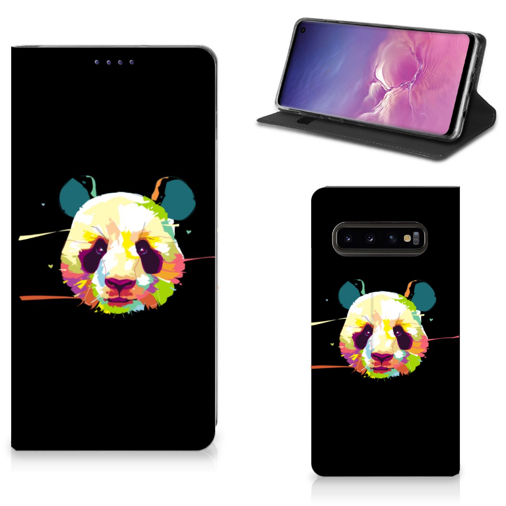 Samsung Galaxy S10 Magnet Case Panda Color