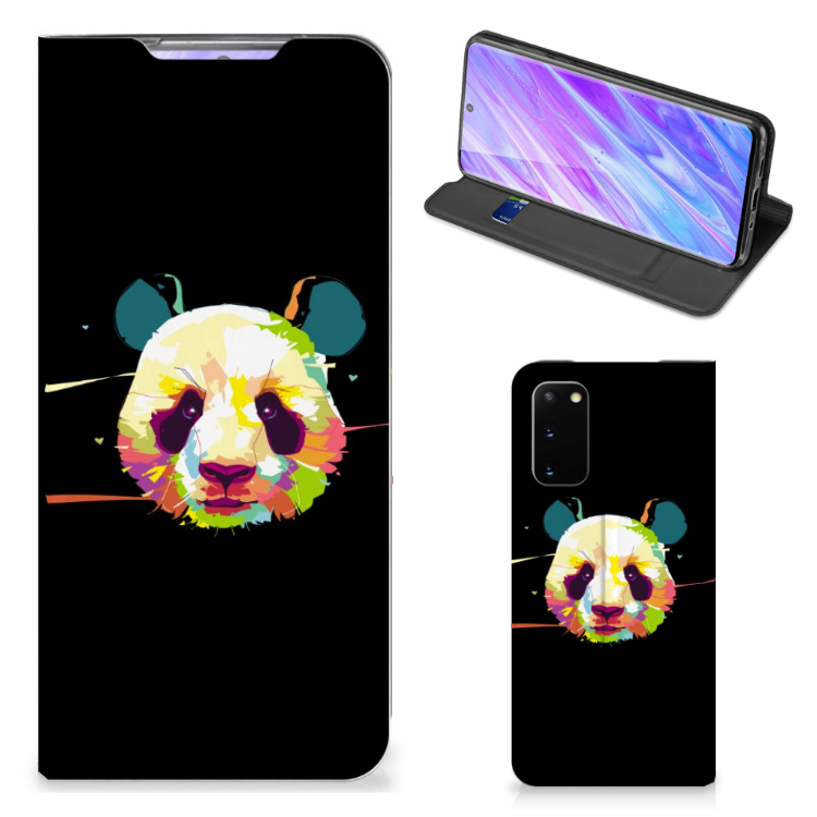Samsung Galaxy S20 Magnet Case Panda Color