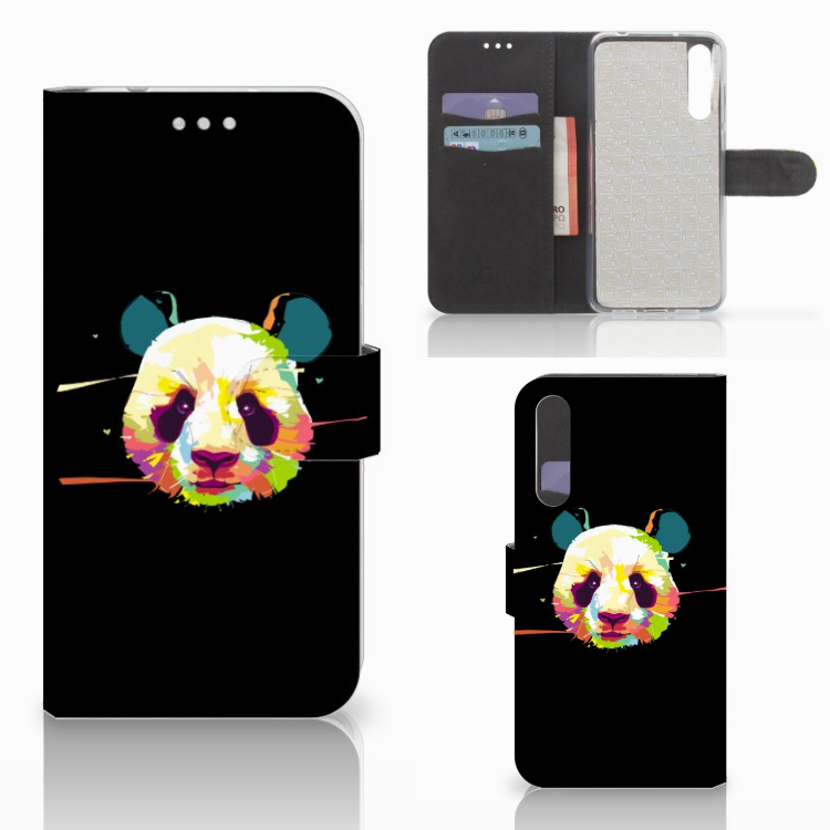 Huawei P20 Pro Leuk Hoesje Panda Color