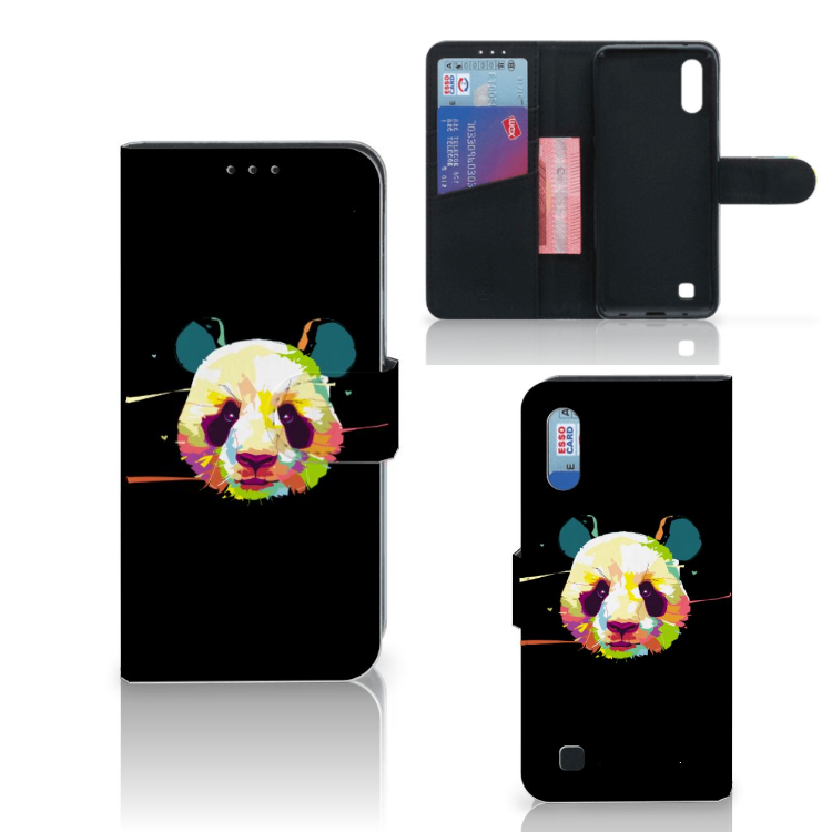 Samsung Galaxy M10 Leuk Hoesje Panda Color