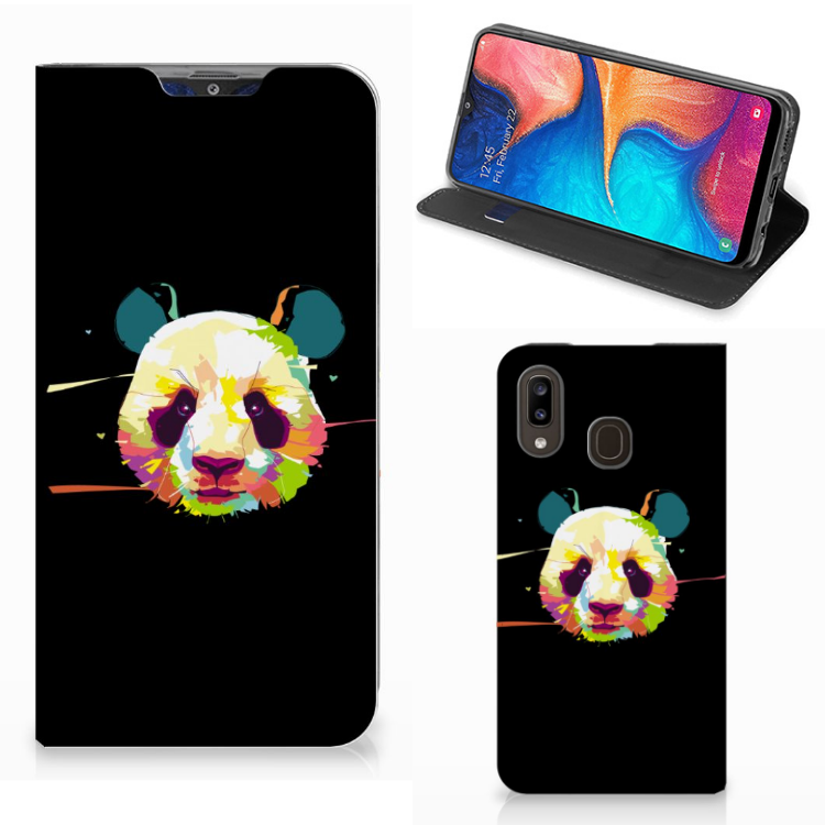 Samsung Galaxy A30 Magnet Case Panda Color