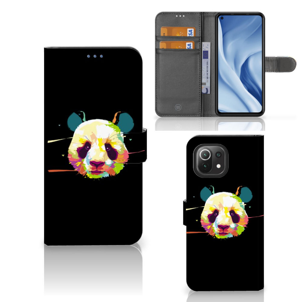 Xiaomi 11 Lite 5G NE | Mi 11 Lite Leuk Hoesje Panda Color