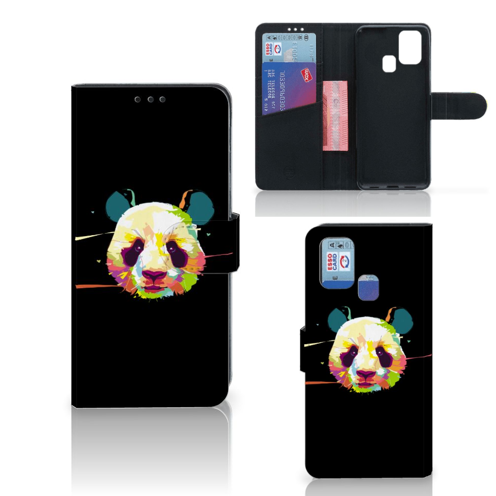Samsung Galaxy M31 Leuk Hoesje Panda Color