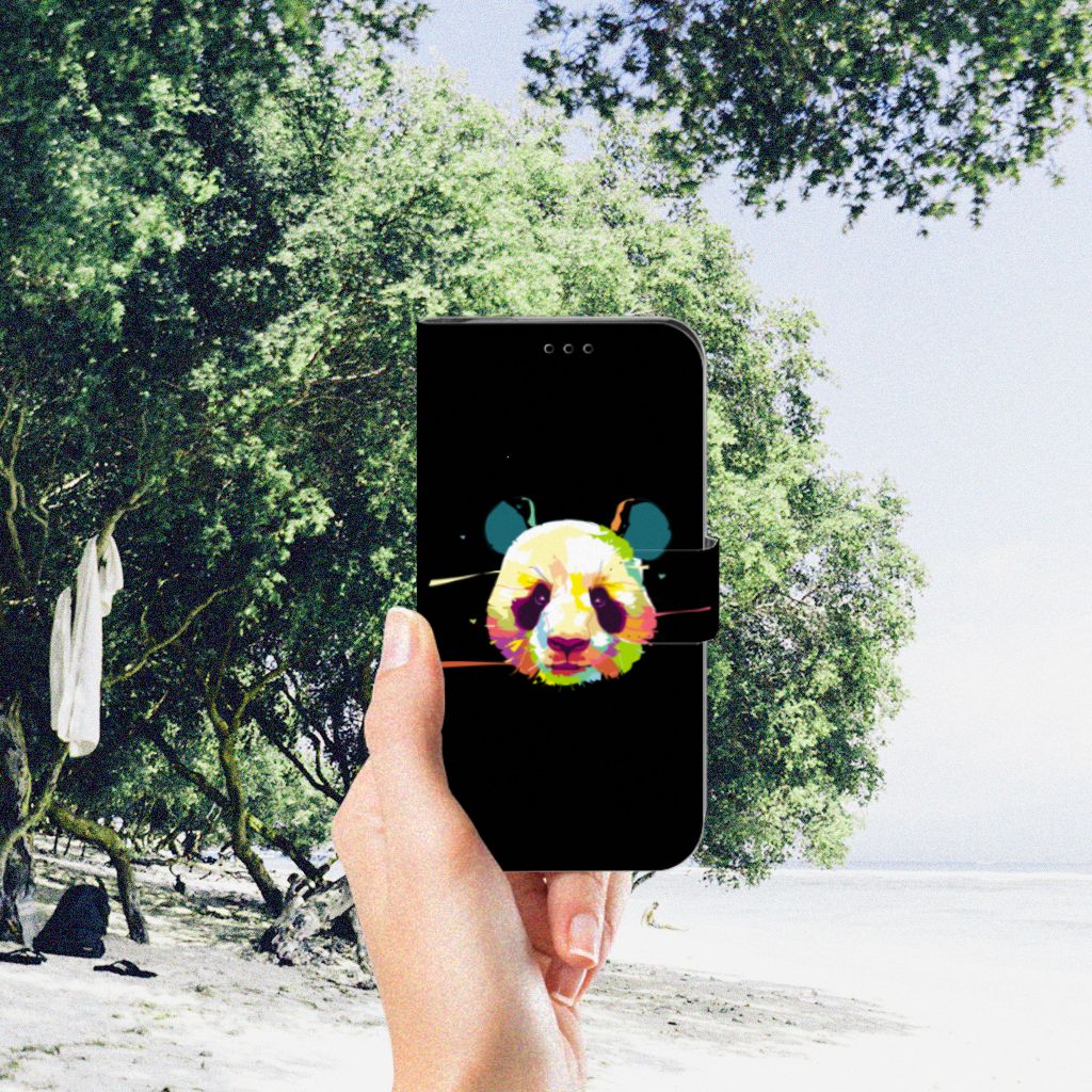 Apple iPhone Xr Leuk Hoesje Panda Color