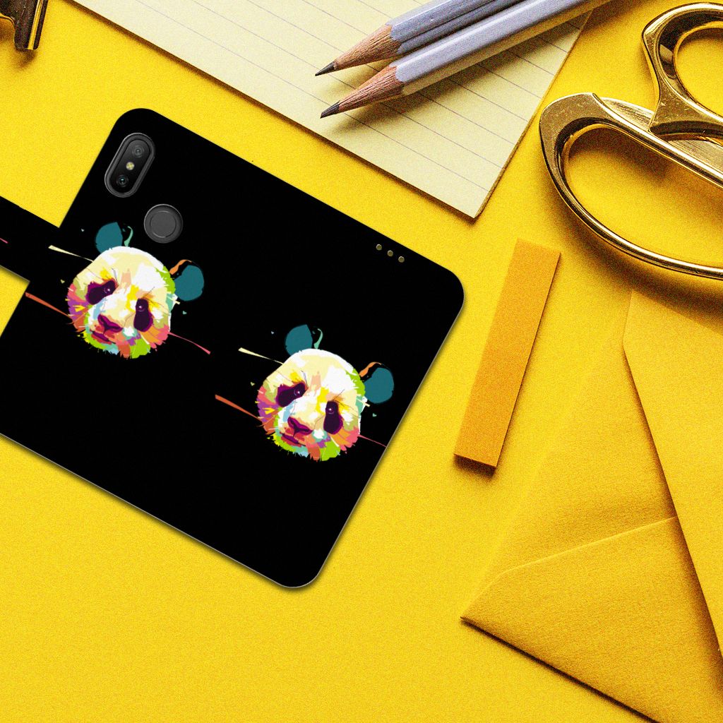 Xiaomi Mi A2 Lite Leuk Hoesje Panda Color