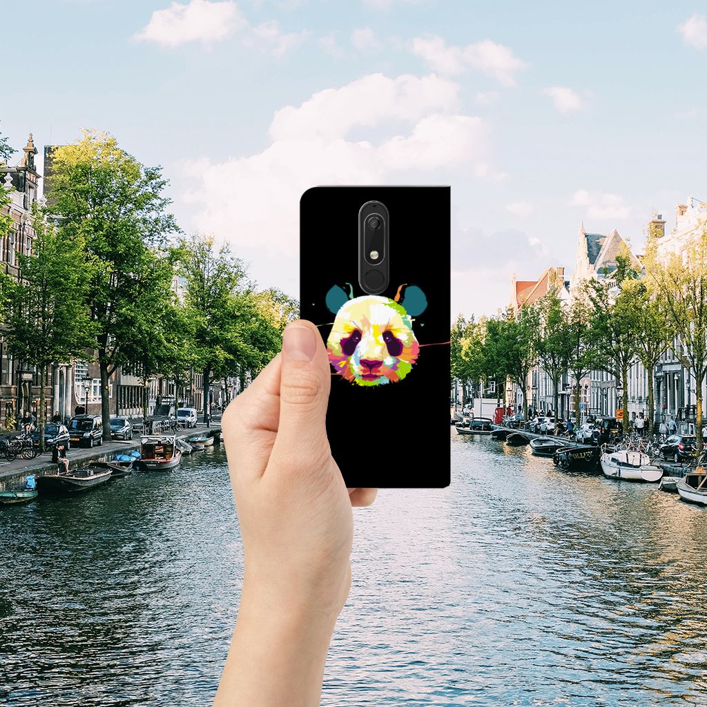 Nokia 5.1 (2018) Magnet Case Panda Color
