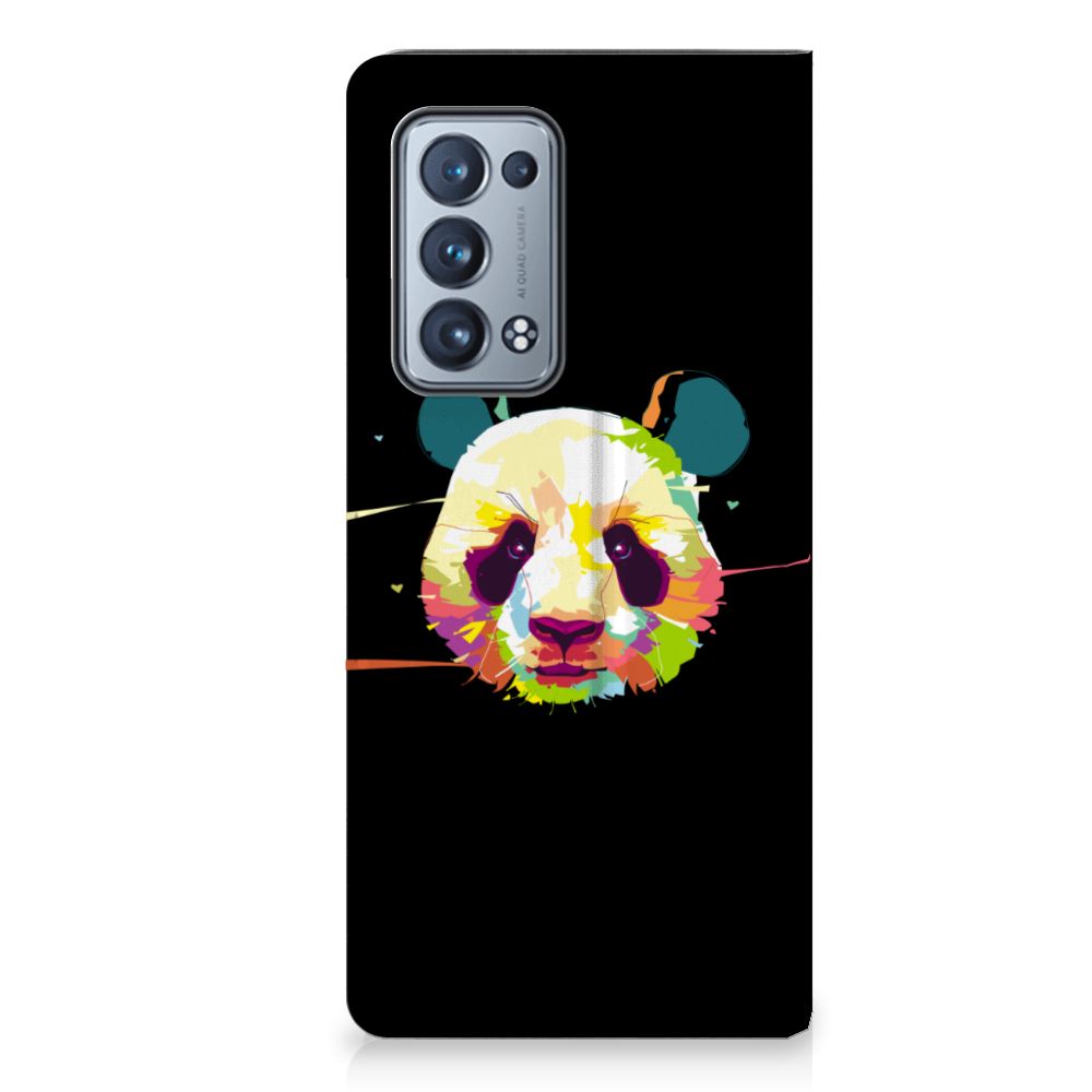 OPPO Reno 6 Pro Plus 5G Magnet Case Panda Color