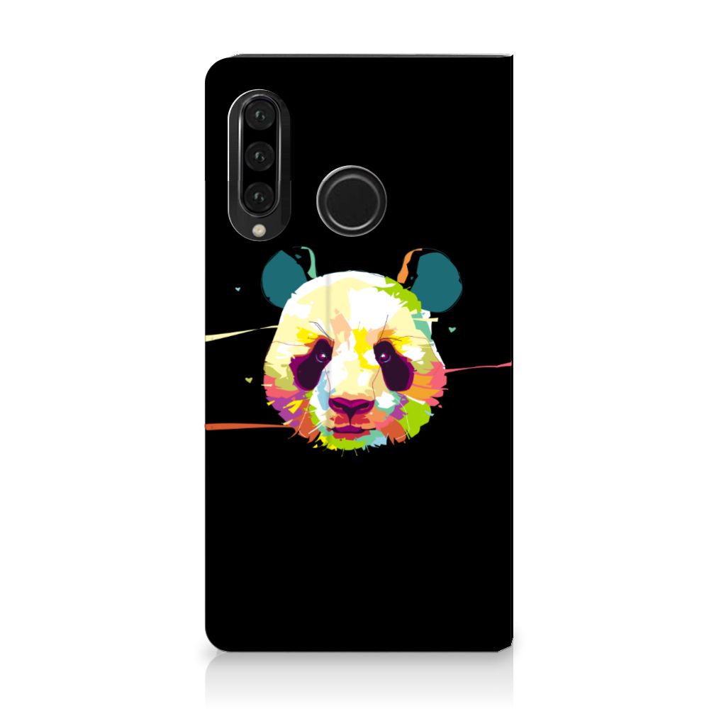 Huawei P30 Lite New Edition Magnet Case Panda Color