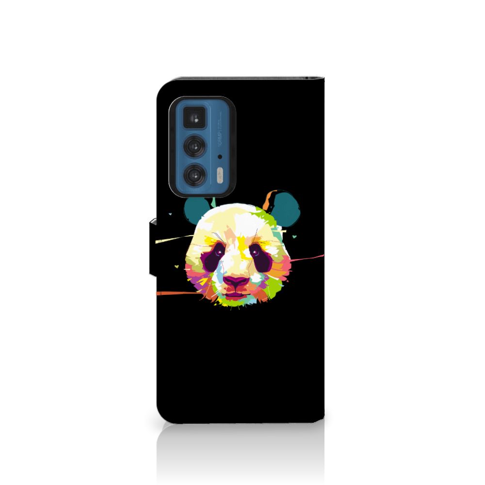 Motorola Edge 20 Pro Leuk Hoesje Panda Color
