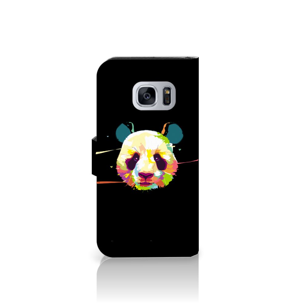 Samsung Galaxy S7 Leuk Hoesje Panda Color