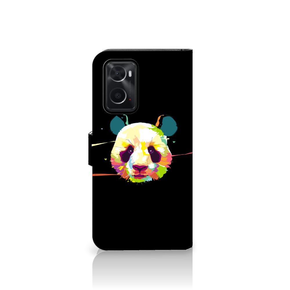 OPPO A76 | A96 Leuk Hoesje Panda Color