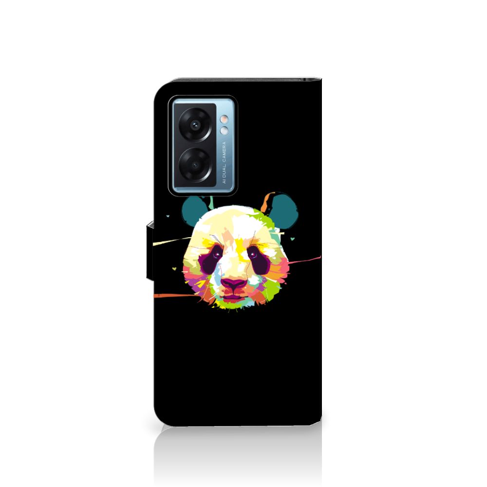 OPPO A77 5G | A57 5G Leuk Hoesje Panda Color