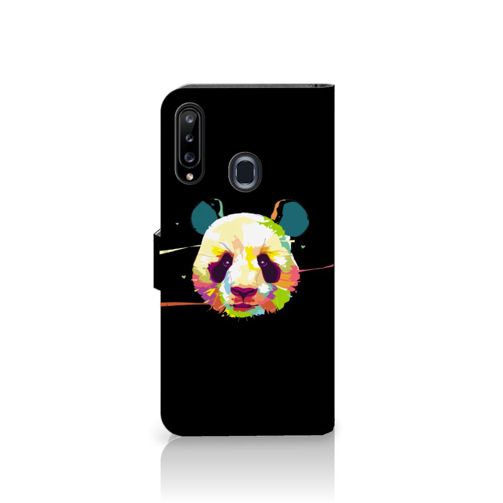 Samsung Galaxy A20s Leuk Hoesje Panda Color
