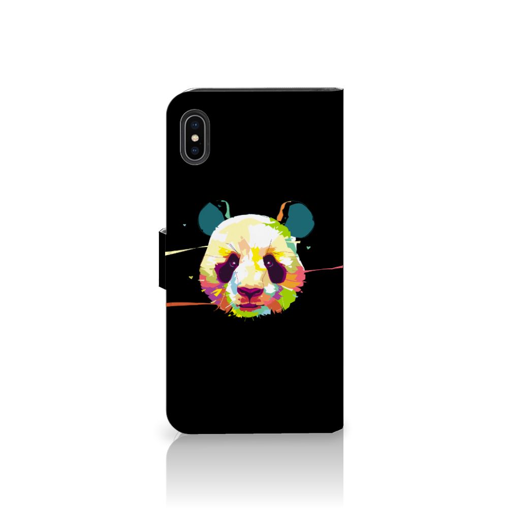 Apple iPhone Xs Max Leuk Hoesje Panda Color