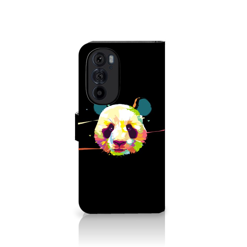 Motorola Edge 30 Pro Leuk Hoesje Panda Color