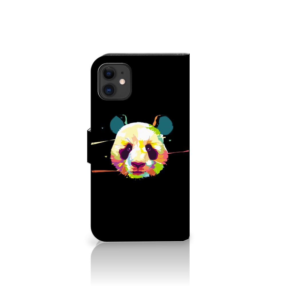 Apple iPhone 11 Leuk Hoesje Panda Color