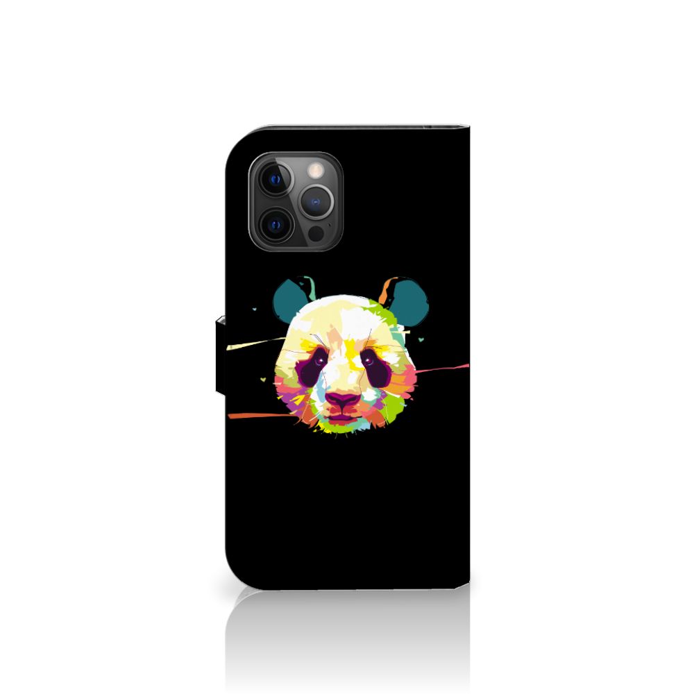 Apple iPhone 12 Pro Max Leuk Hoesje Panda Color