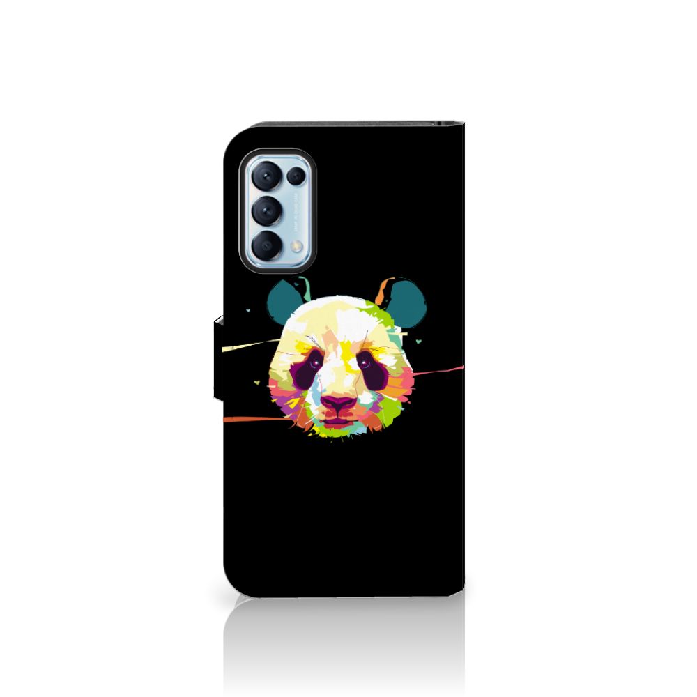 OPPO Find X3 Lite Leuk Hoesje Panda Color