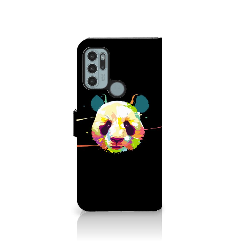 Motorola Moto G60s Leuk Hoesje Panda Color