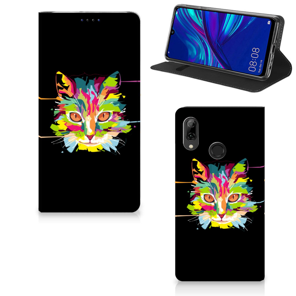Huawei P Smart (2019) Magnet Case Cat Color