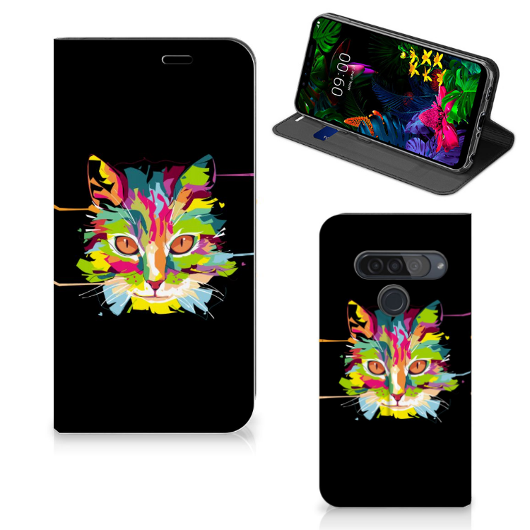 LG G8s Thinq Magnet Case Cat Color