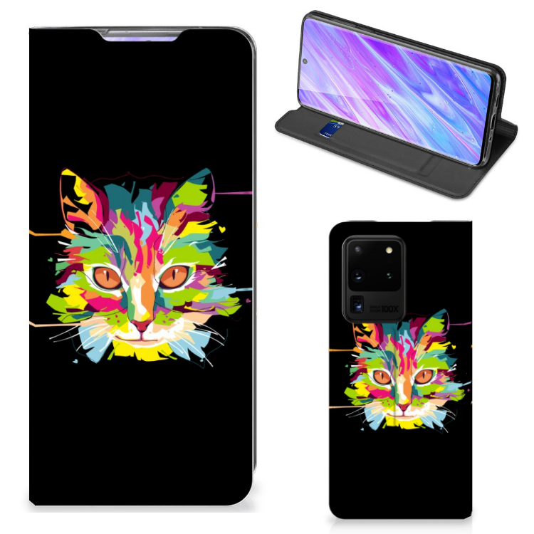 Samsung Galaxy S20 Ultra Magnet Case Cat Color