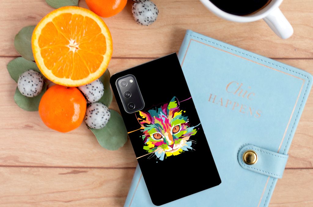 Samsung Galaxy S20 FE Magnet Case Cat Color