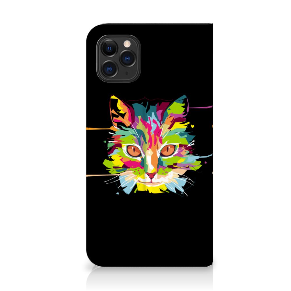 Apple iPhone 11 Pro Max Magnet Case Cat Color