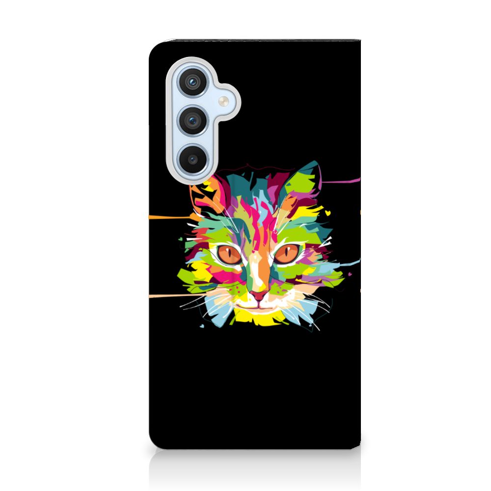 Samsung Galaxy A54 Magnet Case Cat Color