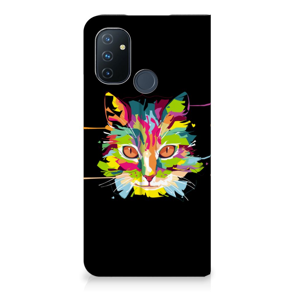 OnePlus Nord N100 Magnet Case Cat Color