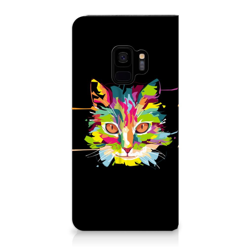 Samsung Galaxy S9 Magnet Case Cat Color