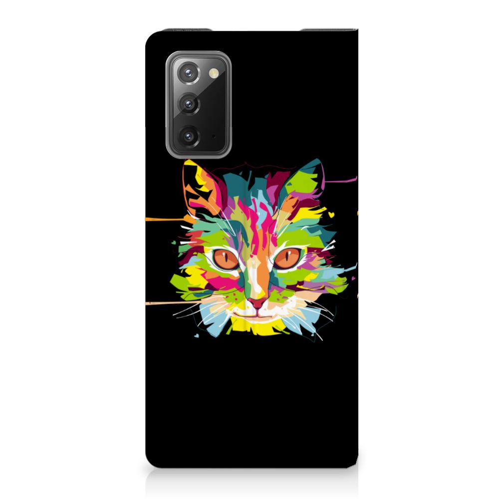 Samsung Galaxy Note20 Magnet Case Cat Color