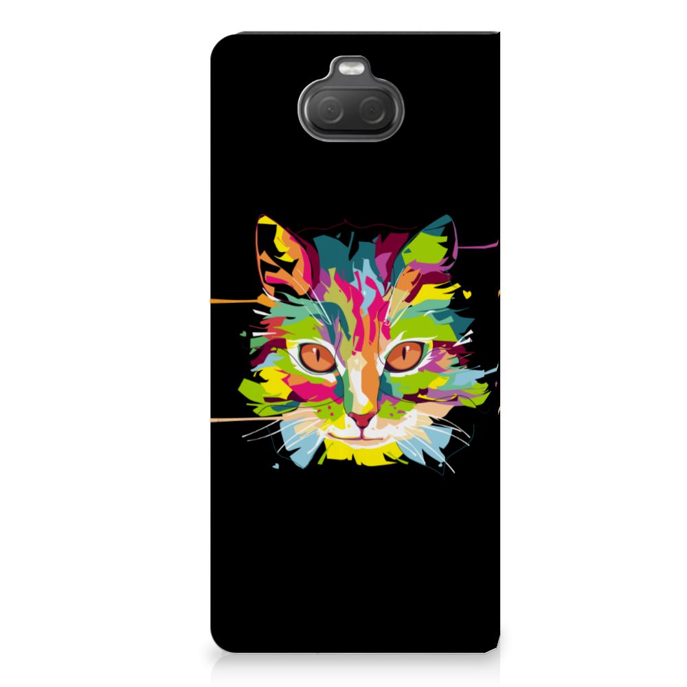 Sony Xperia 10 Magnet Case Cat Color