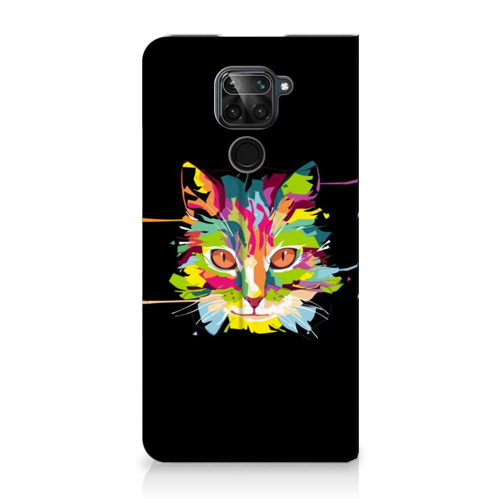 Xiaomi Redmi Note 9 Magnet Case Cat Color