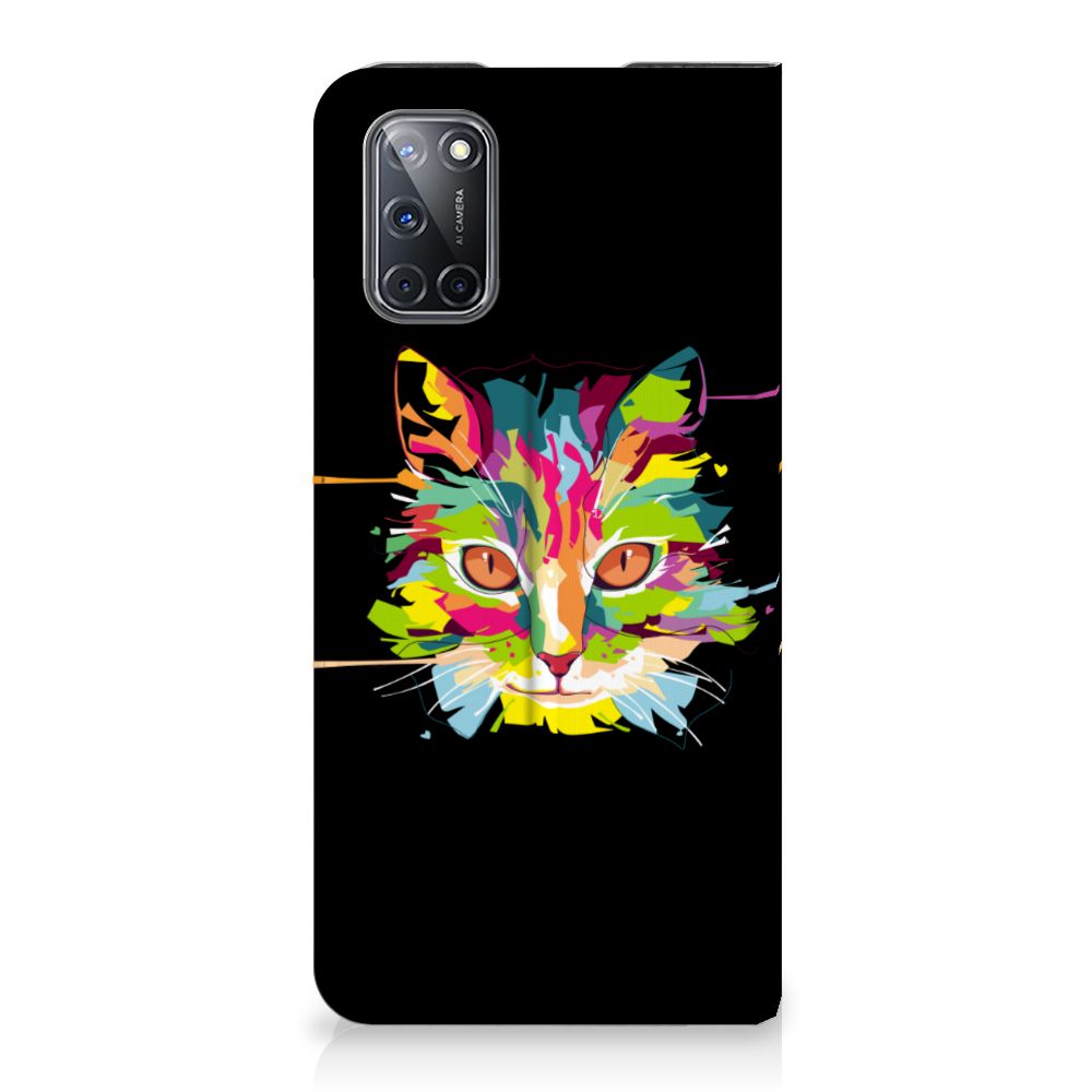 OPPO A52 | A72 Magnet Case Cat Color