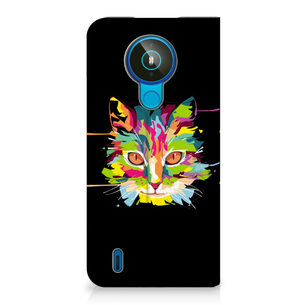 Nokia 1.4 Magnet Case Cat Color