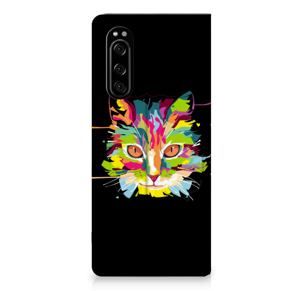 Sony Xperia 5 Magnet Case Cat Color