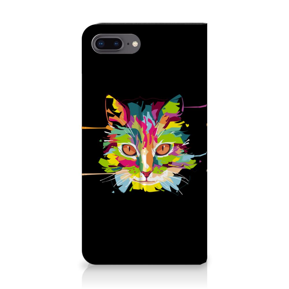 Apple iPhone 7 Plus | 8 Plus Magnet Case Cat Color