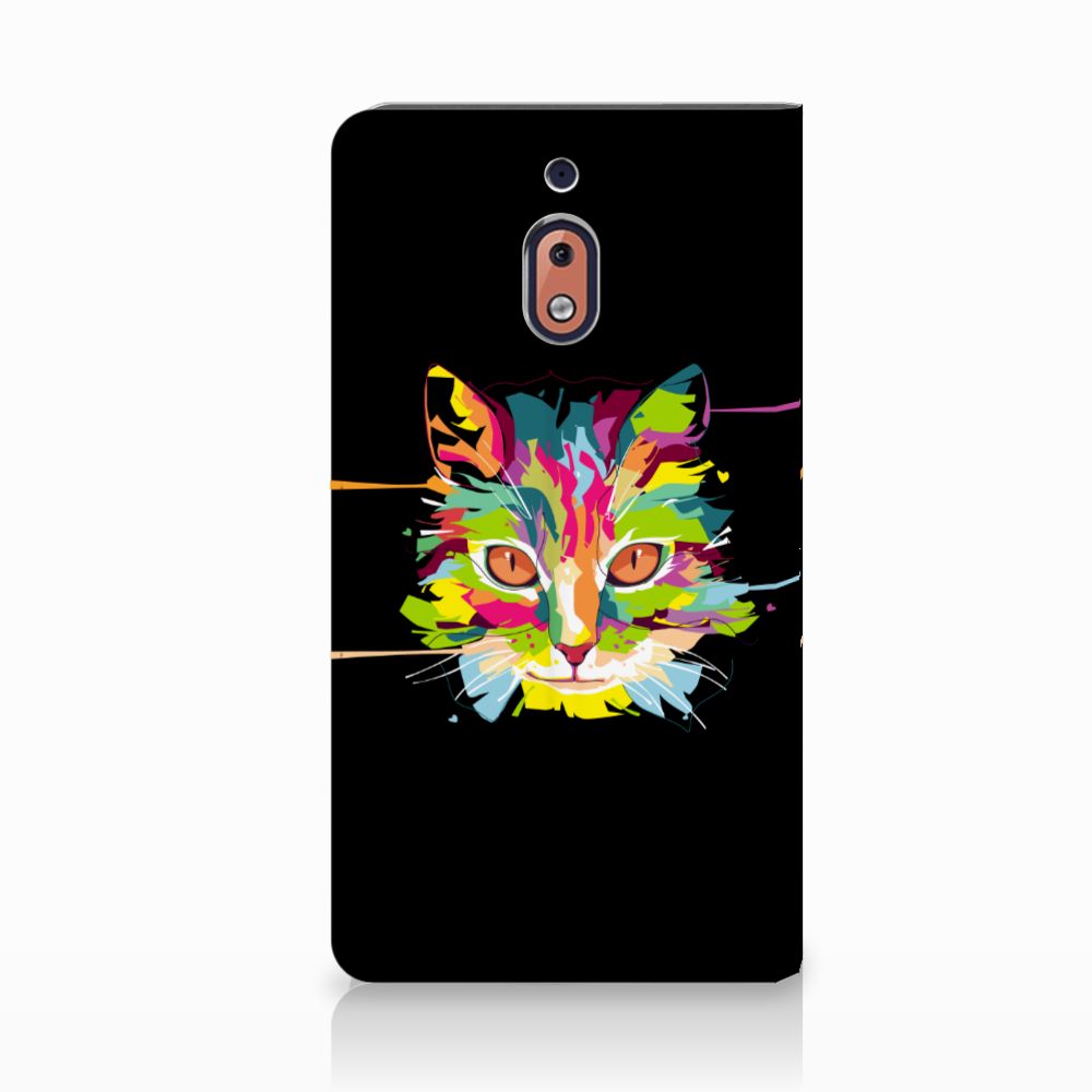 Nokia 2.1 2018 Magnet Case Cat Color
