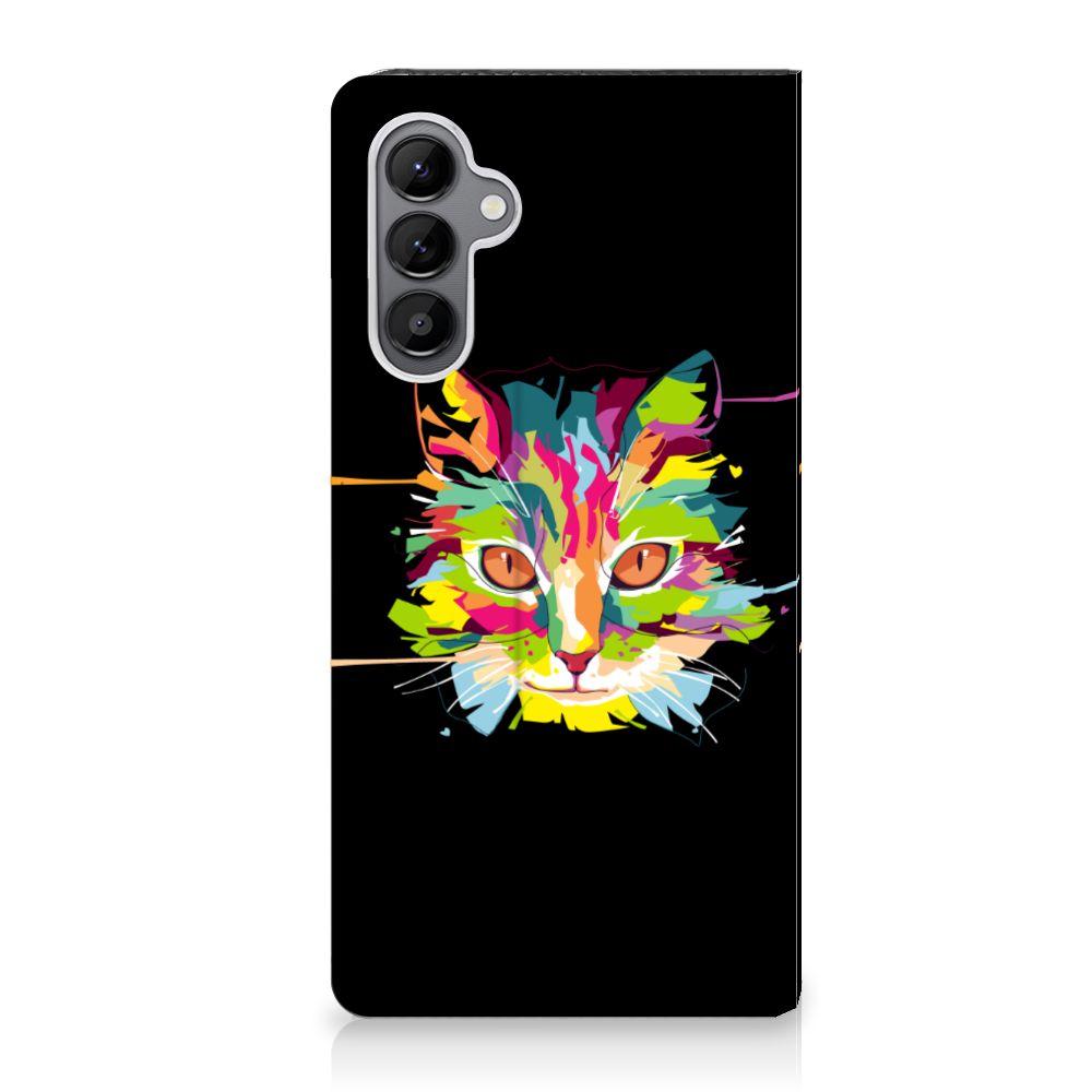 Samsung Galaxy A34 Magnet Case Cat Color